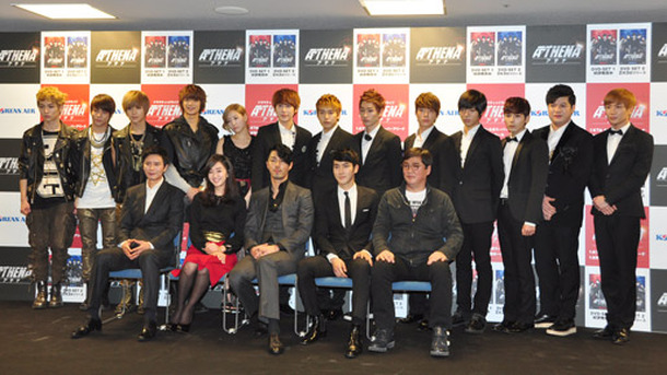 「ATHENA−アテナ−」記者会見にて