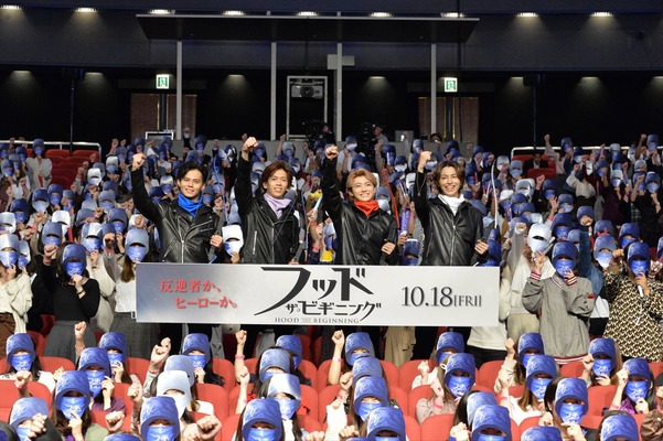 『フッド：ザ・ビギニング』ジャパンプレミア（C） 2018 Summit Entertainment, LLC. All Rights Reserved.