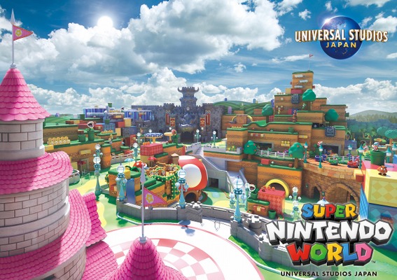 Usj 世界初の任天堂エリアの新ビジュアル解禁 今後は世界にも展開 Cinemacafe Net