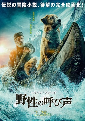 ハリソン フォード主演最新作は 名犬 との感動アドベンチャー 野性の呼び声 Cinemacafe Net