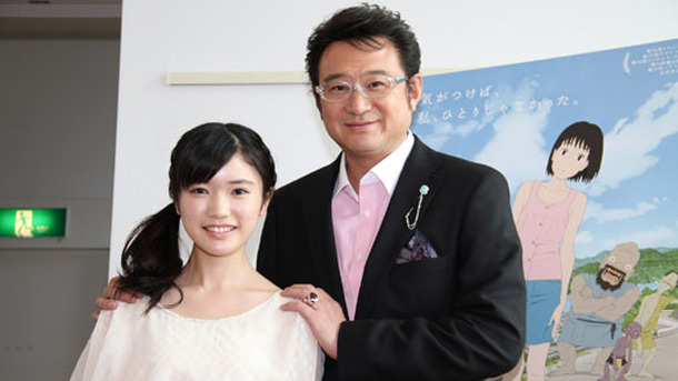 『ももへの手紙』ホリプロ社員向けの特別試写会にて