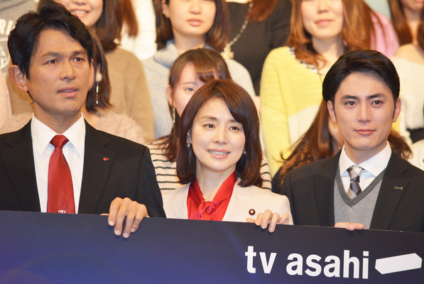 江口洋介＆石田ゆり子＆間宮祥太朗／「BG～身辺警護人～」のプレミアム試写会＆制作発表記者会見