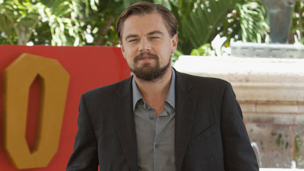 『ジャンゴ　繋がれざる者』のイベントに登場したレオナルド・ディカプリオ　-(C) ロイター/AFLO