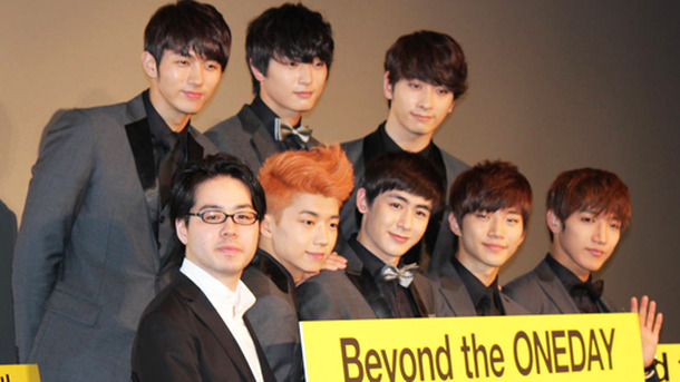 『Beyond the ONEDAY Story of 2PM & 2AM』来日舞台挨拶＠完成披露プレミア試写会