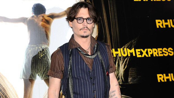 パリで行われた『ラム・ダイアリー』プレミア上映会に出席したジョニー・デップ -(C) ロイター／AFLO