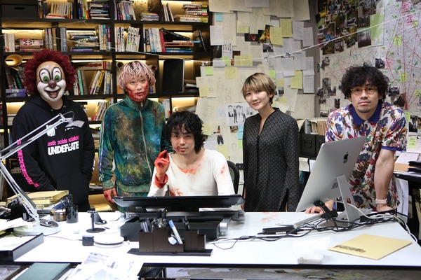 セカオワメンバーが キャラクター Fukase撮影現場を訪問 鳥肌が立ちました Cinemacafe Net