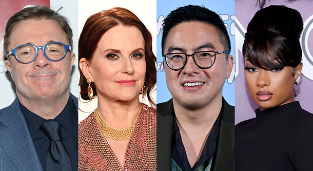 ネイサン・レイン、メーガン・ムラーリー、ボーウェン・ヤン、メーガン・ザ・スタリオン (C) Getty Images