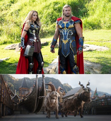 『ソー：ラブ＆サンダー』（C）Marvel Studios 2022