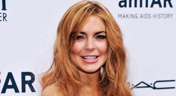 「アメリカ・エイズ研究基金（amfAR）」のガラ・パーティでのリンジー・ローハン -(C) Getty Images