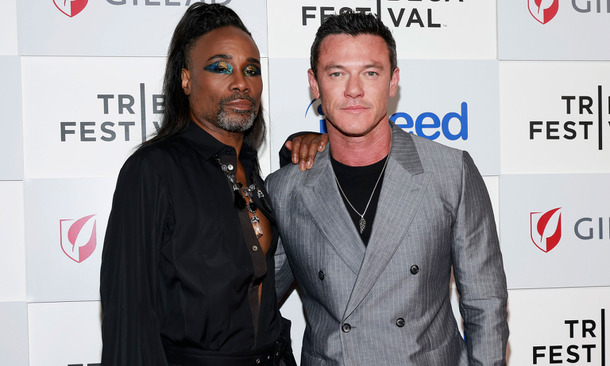 ビリー・ポーター＆ルーク・エヴァンス Photo by Jason Mendez/Getty Images for Tribeca Festival