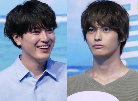 間宮祥太朗＆神尾楓珠「真夏のシンデレラ」製作発表会見