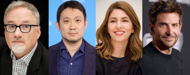 デヴィッド・フィンチャー Photo by Vera Anderson/WireImage／濱口竜介 Photo by Andreas Rentz/Getty Images／ソフィア・コッポラ Photo by Vera Anderson/WireImage／ブラッドリー・クーパー Photo by Jesse Grant/Getty Images for Disney