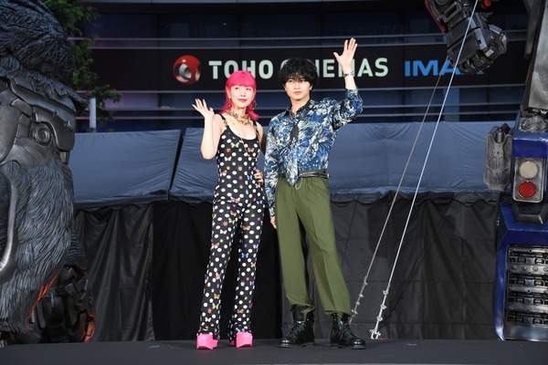 『トランスフォーマー／ビースト覚醒』お披露目イベント　©2023 PARAMOUNT PICTURES. HASBRO, TRANSFORMERS AND ALL RELATED CHARACTERS ARE TRADEMARKS OF HASBRO.©2023 HASBRO