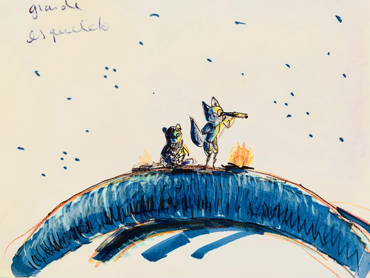 『ペルリンプスと秘密の森』(c) Buriti Filmes, 2022