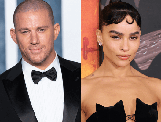 チャニング・テイタム Photo by Robert Smith/Patrick McMullan via Getty Images／ゾーイ・クラヴィッツ Photo by Cindy Ord/WireImage