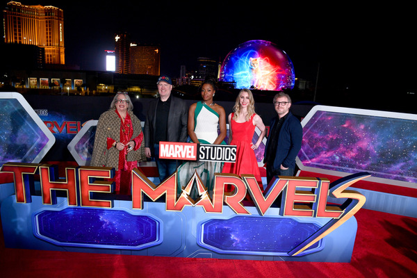 『マーベルズ』上映会 Photo by Denise Truscello/Getty Images for Disney
