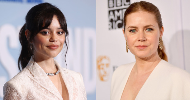 ジェナ・オルテガ Photo by Randy Shropshire/Getty Images for Paramount+／エイミー・アダムス Photo by Matt Winkelmeyer/Getty Images