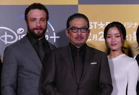 真田広之、コズモ・ジャーヴィス、アンナ・サワイ