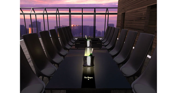 ラ・テラッツァ ドン ペリニヨン ラウンジ