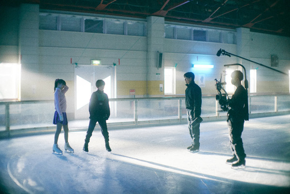 『ぼくのお日さま』メイキング (C)2024「ぼくのお日さま」製作委員会／COMME DES CINÉMAS