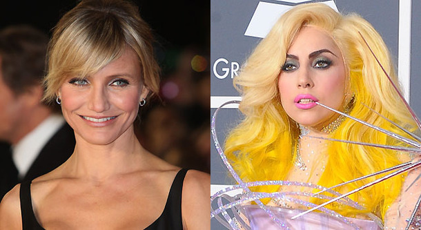 キャメロン・ディアス＆レディー・ガガ -(C) Getty Images