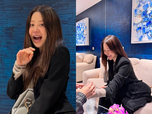 54歳女優コ・ヒョンジョン、高級ジュエリーショップで買い物を満喫！すっぴんでも「美しい」【PHOTO】