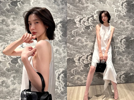 映画『秘顔』でベッドシーンに挑んだ女優パク・ジヒョン、魅惑のドレス姿に目が釘付け「惚れちゃう」【PHOTO】