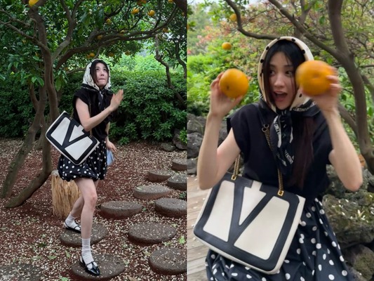 『おつかれさま』の再演!? パク・ハソン、済州島でのお茶目な姿に反響！【PHOTO】