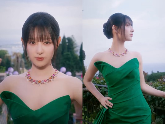 女優キム・ジウォン、イタリアで“女神”の輝き…制作1000時間の新作ジュエリーを纏って登場