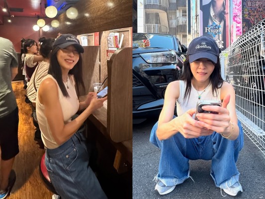 『奇皇后』女優ハ・ジウォン、大阪で撮られた若々しい姿が大反響！「Z世代みたい」【PHOTO】