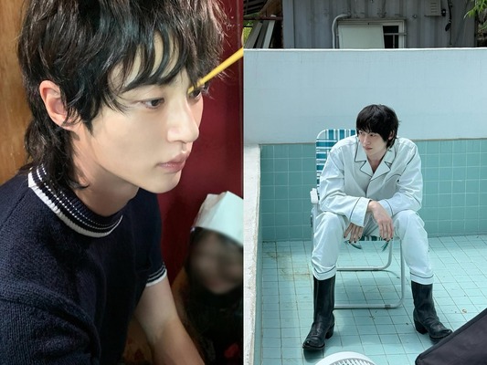 ビョン・ウソク、「RIZZE・アントンそっくり」と話題！ウルフカットで魅せる“少年美”にファン悶絶【PHOTO】