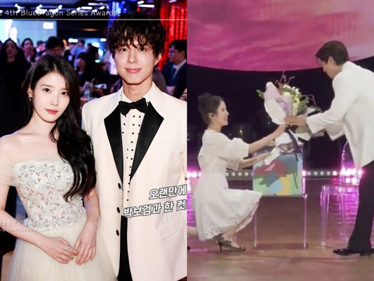 IUがプロポーズ!? 息ぴったりの『おつかれさま』カップルが再び大盛り上がり！