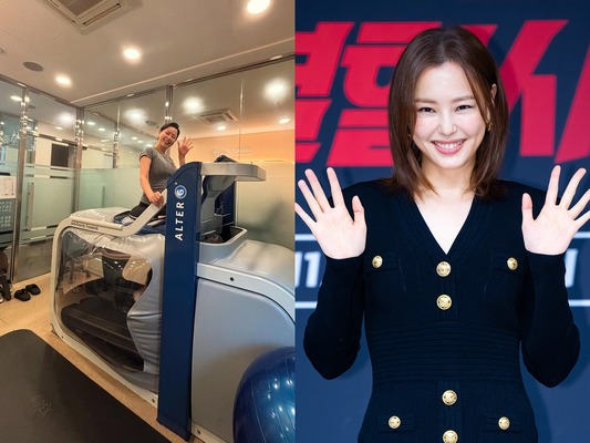 出産間近！第2子妊娠中のイ・ハニ、大きなお腹でランニングも余裕の表情「まさに女優魂」【PHOTO】