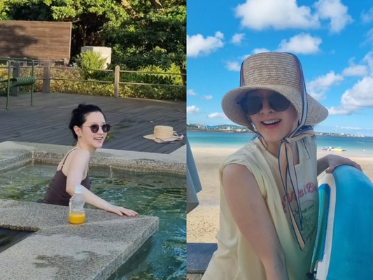 女優イ・ヨンエ、休暇中の姿を公開！リラックスした笑顔が“素敵”【PHOTO】