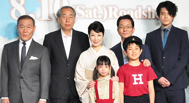 水谷豊＆伊藤蘭＆吉岡竜輝＆花田優里音＆小栗旬＆國村隼＆岸部一徳／『少年H』完成披露記者会見