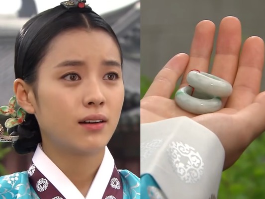 粛宗がトンイに贈る翡翠の指輪。実は『トンイ』と『イ・サン』をつなぐ大事な品だった！