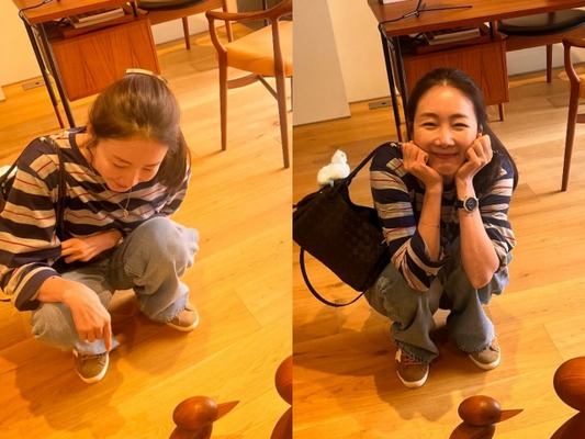 チェ・ジウが可愛らしさ全開！プライベートのひとコマに“ほっこり”【PHOTO】