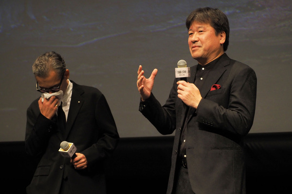 渡部篤郎、 佐藤二朗／『爆弾』ジャパンプレミア試写会