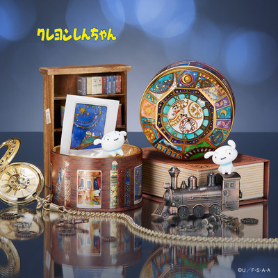 「クレヨンしんちゃんトレイン缶」