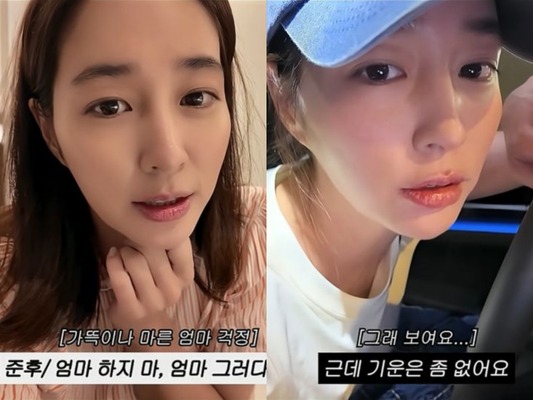 女優イ・ミンジョンの“20時間空腹チャレンジ”に夫と息子がツッコミ！「そんなことしたら…」【PHOTO】