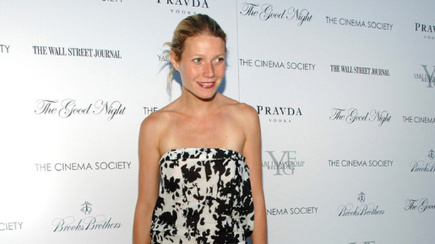 N.Y.で行われた『The Good Night』（原題）の上映会に出席したグウィネス -(C) Getty Images/AFLO