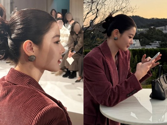 『トンイ』名子役キム・ユジョン、秋らしい装いで凛とした魅力全開！「ゴージャるすぎる…」【PHOTO】