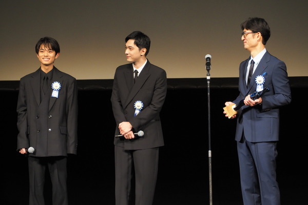 黒川想矢、吉沢亮、李相日監督／「第17回TAMA映画賞」授賞式