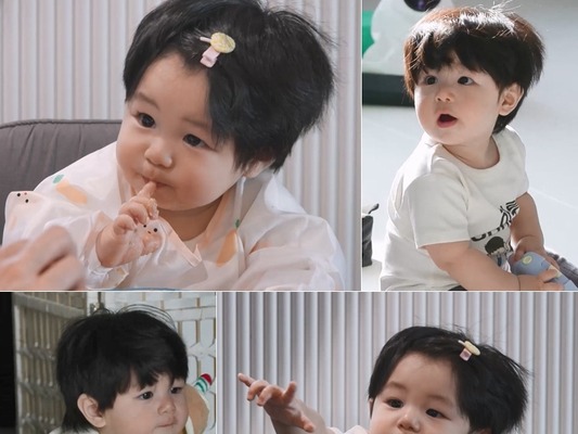 俳優シム・ヒョンタクの愛息ハルちゃん、人生初のパスタに「ルンルン」