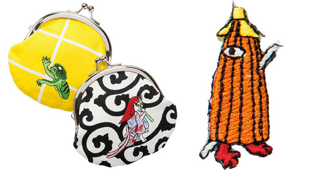 妖怪がまぐち（各1,365円）／妖怪傘（妖怪わっぺん、315円から）