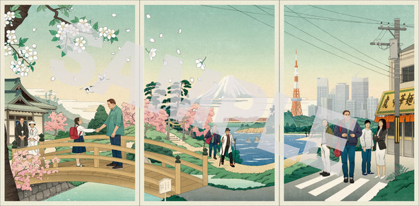 『レンタル・ファミリー』ムビチケ特典ポストカード　©2025 Searchlight Pictures. All Rights Reserved.　　