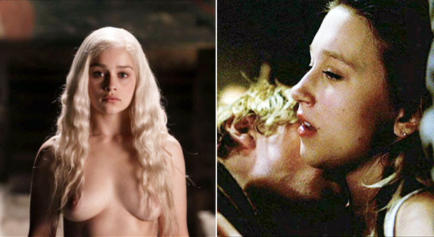 【左】「ゲーム・オブ・スローンズ」 -(C) 2012 Home Box Office, Inc. All rights reserved. HBO and all related programs are the property of Home Box Office, Inc.／【右】「アメリカン・ホラー・ストーリー」 -(C) 2011-2012 Twentieth Century Fox Film Corporation. All rights reserved.