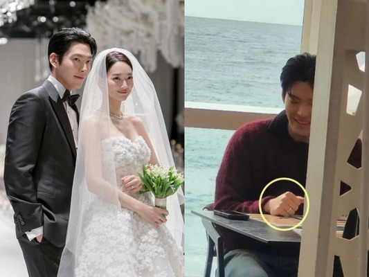 キム・ウビン♡シン・ミナ、新婚旅行先のスペインで目撃！“薬指で光る結婚指輪”