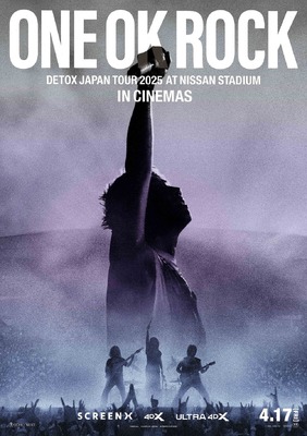 『ONE OK ROCK DETOX JAPAN TOUR 2025 AT NISSAN STADIUM IN CINEMAS』ⓒ 2026, 10969, Inc.