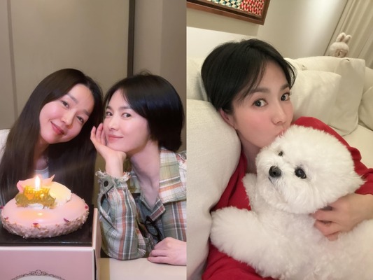 「伝説の女子高生たち」ソン・ヘギョとイ・ジン、30年変わらぬ友情をアピール【PHOTO】